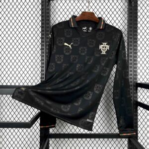 Portugal Black Away Long Sleeve