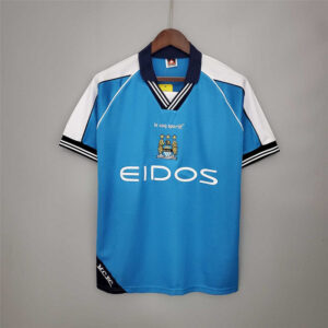 Manchester City 99-01 Home Kit Retro