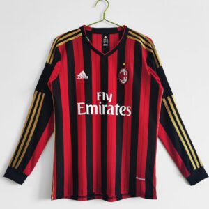 AC Milan 2013-2014 Long Sleeve Home Kit
