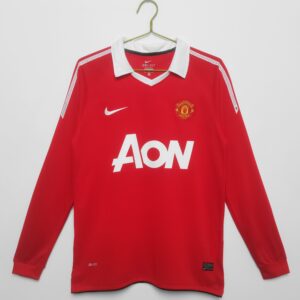 Manchester United 2010-2011 Home Kit Long Sleeve