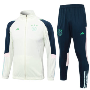 Ajax Dark Blue and White Tracksuit