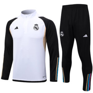 Chándal blanco y negro del Real Madrid IV