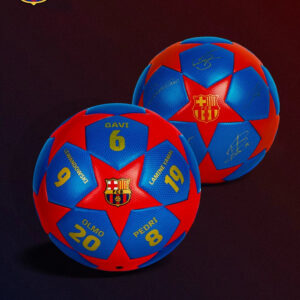 Barcelona FC Barcelona Red and Blue Signature Football No. 5 Ball Sports Training