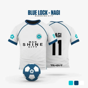 Футболка Blue Lock - выездная форма "Маншайн Сити"