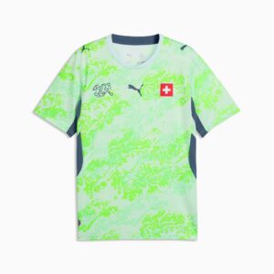 Camisa reserva verde da Suíça para a Copa do Mundo