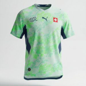 Switzerland " GREEN  " 2026 Away Jersey