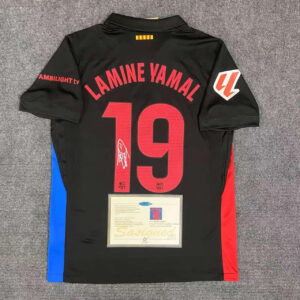 FC Barcelona Away "Lamine Yamal" Signed Shirt